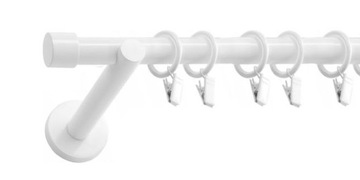 Элегантный карниз для квартиры, 340 см, БЕЛЫЙ