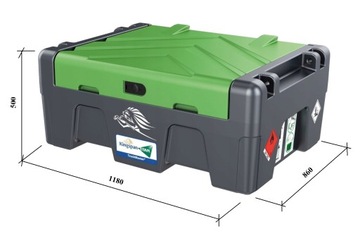 БАК ДЛЯ СЫРОЙ НЕФТИ 200л 12В TM200 низкий Kingspan