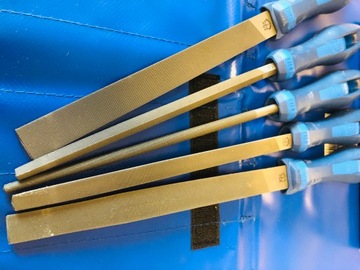 Набор напильников Pferd слесарных, 5 шт. 200 мм/2