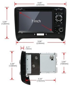 РАДИО АНДРОИД AUDI TT MK2 8J 2006-2012 DSP!