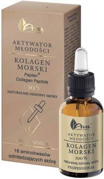 KOLAGEN MORSKI Serum Peptyd AVA Aktywator Młodości