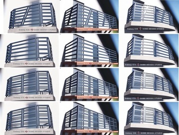 балюстрада перила современный забор балкон