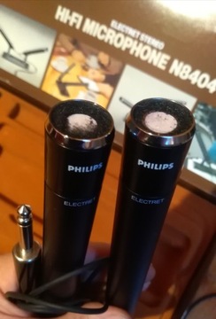 Philips N8404 HI-FI Винтажные микрофоны УНИКАЛЬНЫ!