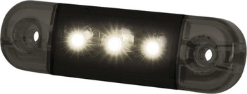LAMPA LAMPKA OBRYSOWA SLIM STRANDS BIAŁA 12/24V