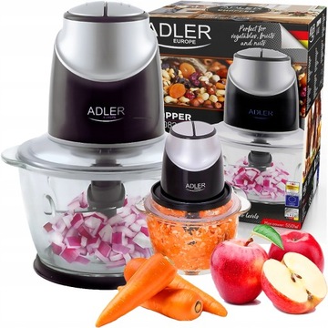 Измельчитель Adler AD 4082 300Вт со стеклянной чашей