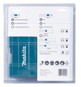 НАБОР СВЕРЛ SHOCKWAVE IMPACT, НАСАДКИ ДЛЯ СВЕРЛ, 33 УДАРНЫХ ЭЛЕМЕНТА TORX