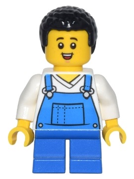 Cty1443 LEGO FIGURKA Farmer Boy ROLNIK CHŁOPIEC