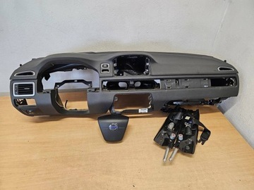 DESKA ROZDĚLOVAČE KONZOLA VOLVO XC70 V70 S80 2012-2016 SADA 39827263