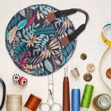 Корзина для швейных инструментов для хранения ниток для вышивания.