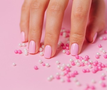 CLARESA SO SIMPLE HYBRID NAIL POWDER PINK 2