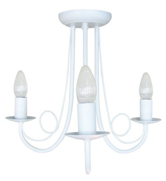 Light Prestige Perła 3 lampa wisząca biała LP-020/3P
