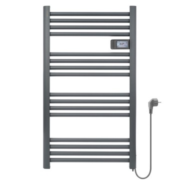 Настенный электрический радиатор для ванной комнаты ETW 500 Вт TIMER LED