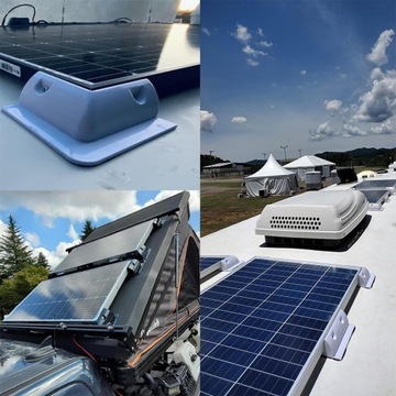 МОНТАЖНЫЙ КРОНШТЕЙН ДЛЯ СОЛНЕЧНЫХ ФОТОЭЛЕКТРИЧЕСКИХ ПАНЕЛЕЙ ДЛЯ ПРИЦЕПОВ С КАМЕРОЙ