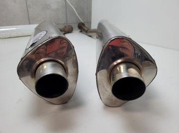 SUZUKI GSXR 1300 HAYABUSA TŁUMIK WYDECH SPORTOWY ATOMIC LEWY PRAWY KOMPLET