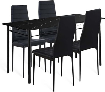 STÓŁ KUCHENNY DO JADALNI 140 X 77 CM SOLIDNY TRWAŁY BUYBYROOM