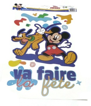 FOLIA DEKORACYJNA NA OKNO DISNEY MYSZKA MICKEY