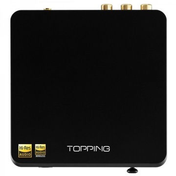 Topping D50s (черный) — ЦАП, 32 бита, 768 кГц DSD512