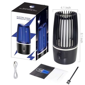 LAMPA UV OWADOBÓJCZA NA KOMARY MUCHY I INNE OWADY pułapka na muchy premium