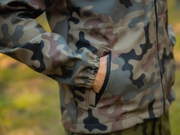 Куртка SOFTSHELL Camo WATERPROOF с капюшоном, размер L