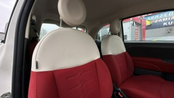 Fiat 500 II Hatchback 3d 1.2 69KM 2009 Fiat 500 Benzyna Zarejestrowany Ubezpieczony, zdjęcie 14