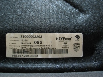 POLIČKA KUFRU PORSCHE MACAN 95B867769C