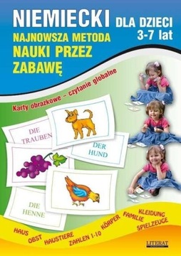 Język niemiecki dla dzieci 3-7 lat. Karty obrazkow