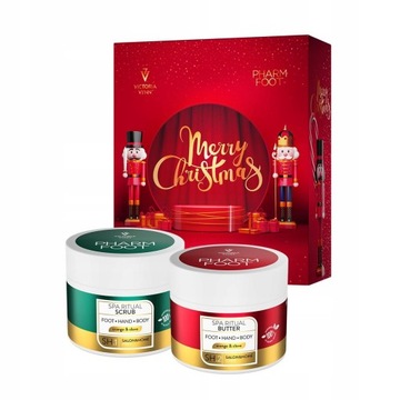 ZESTAW ŚWIĄTECZNY PEELING I MASŁO z natualnymi olejkami CHRISTMAS SET
