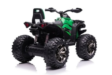 Детский аккумулятор AUTO Quad QLS-3288 Зеленый Двигатель 4х45Вт 12В10Ач