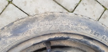 NISSAN ALMERA N16 KOLO DOJEZDOVÉ 105 / 70 R14 4X114,3