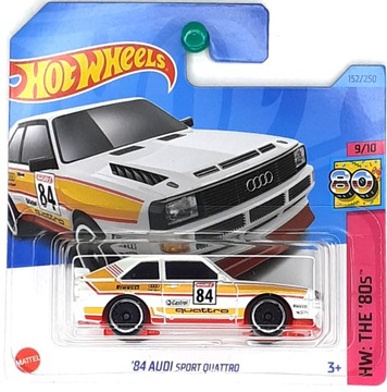 HOT WHEELS '84 AUDI SPORT QUATTRO NOWY 2023 HKJ66