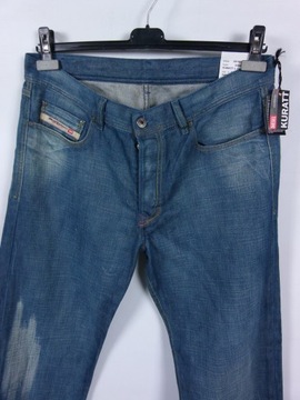 Diesel Kuratt spodnie jeans W34 L32 z metką