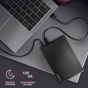 Внешний алюминиевый корпус EE35-XA3, USB 3.2