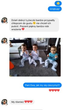 PREZENT na KAŻDĄ OKAZJĘ. ŁYŻECZKA DO LATTE Z IMIENIEM Grawerowana