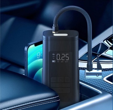 АВТОМОБИЛЬНЫЙ КОМПРЕССОР ЭЛЕКТРИЧЕСКИЙ НАСОС 12 В СВЕТОДИОД БЕСПРОВОДНОЙ