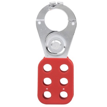 LOCKOUT HASP STALOWA BLOKADA SZCZYPIEC NYLON PA