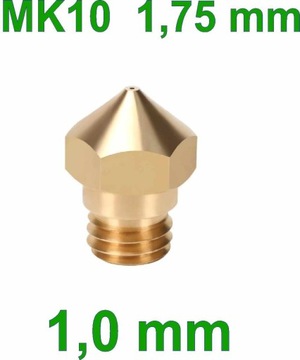 dysza drukarki MK10 - 1,0/M7 - filament 1,75mm