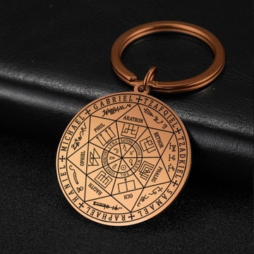 ТАЛИСМАН 7 АНГЕЛОВ ПЕЧАТЬ АРХАНГЕЛЕЙ БРЕЛОК АМУЛЕТ УДАЧИ