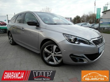 Peugeot 2015 Peugeot 308 Gt Skora Full Led Panorama Dach Kamera Nawigacja Masaz 2.0