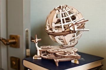 Складная механическая модель глобуса - Ugears