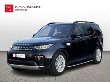 Land Rover Discovery V Terenowy 3.0 TD6 258KM 2017 Land Rover Discovery Luxury Meridian 7os Hak Kamery 360 ASO LED Mas