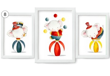 Установите 3pcs Picture Pired Pired 30x40