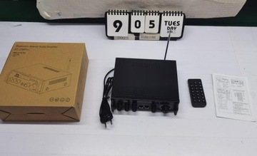 AMPLITUNER WZMACNIACZ BLUETOOTH STEREO GŁOŚNIKÓW