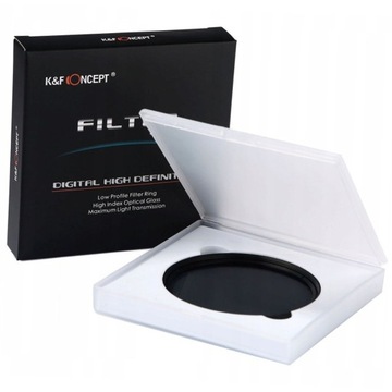 K&F CONCEPT Filtr ND szary 67mm FADER ND2-400