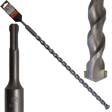 Wiertło SDS PLUS Ø24x600 mm do betonu z głowicą z węglika spiekanego Mc²