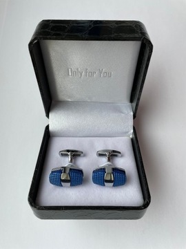 Запонки EXC Football для болельщика «Реала» в футляре