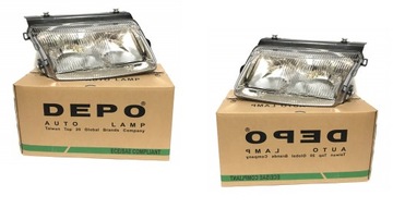 VW PASSAT B5 96-00 H7/H4 DEPO NOWE KOMPLET