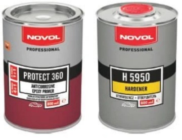 Novol protect 360 z utwardzaczem 0,8 L Czarny