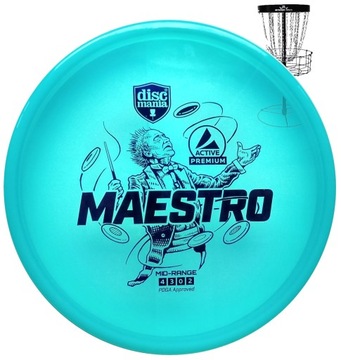 Dysk do disc golfa MAESTRO Active PR Midrange 170g