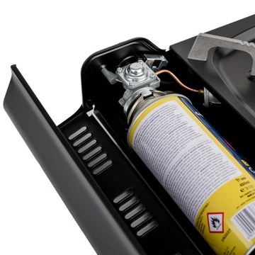 CAMPINGPRO ТУРИСТИЧЕСКИЙ НАБОР ДЛЯ ГАЗОВОЙ ПЛИТЫ + 4 ГАЗОВЫХ КАРТРИДЖА