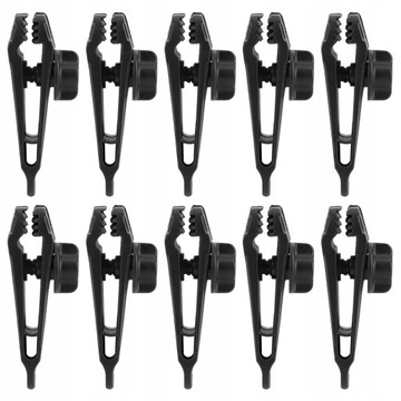 10 ШТ. ЗАЖИМ ДЛЯ КРЕПЛЕНИЯ ТЕНТАРНОЙ ПАЛАТКИ